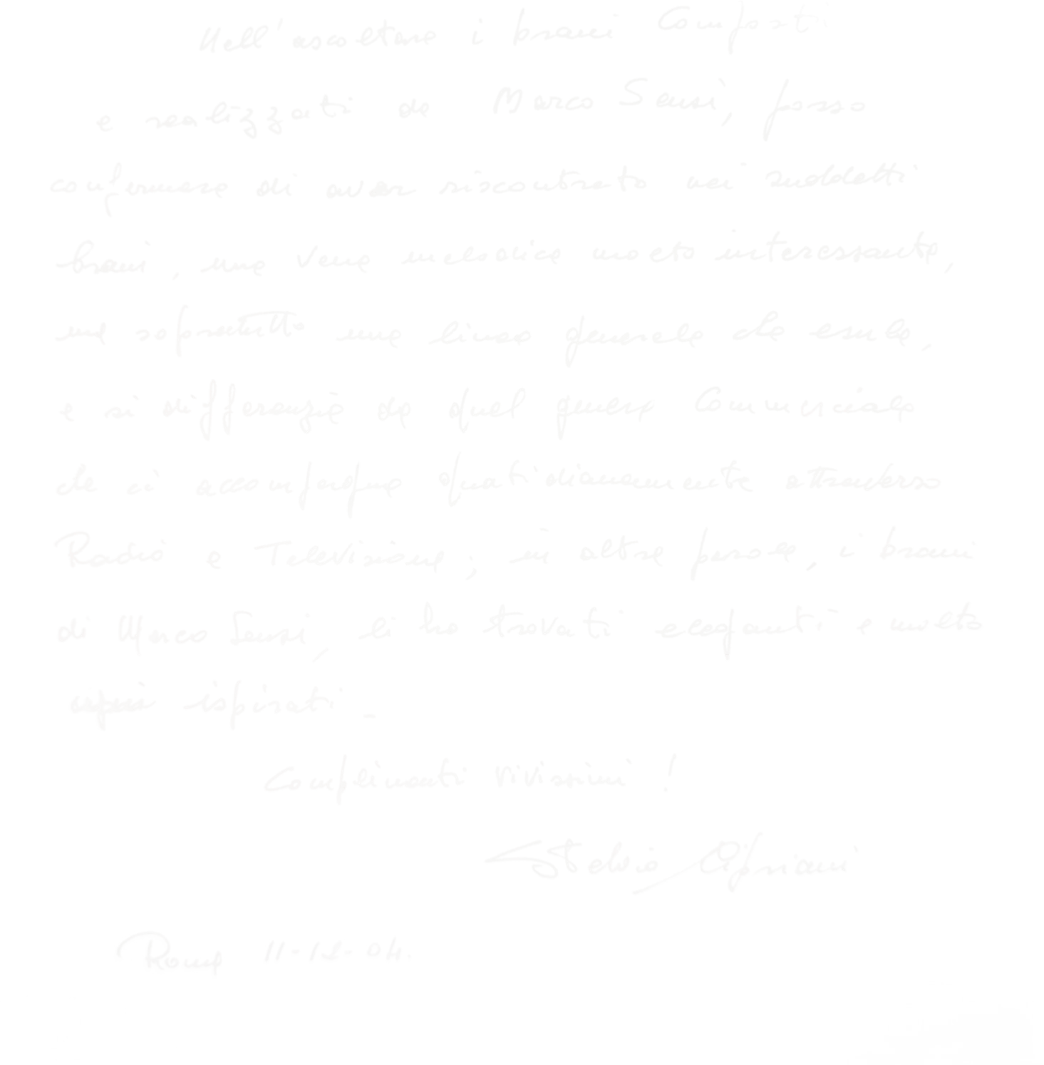 dedica maestro stelvio cipriani